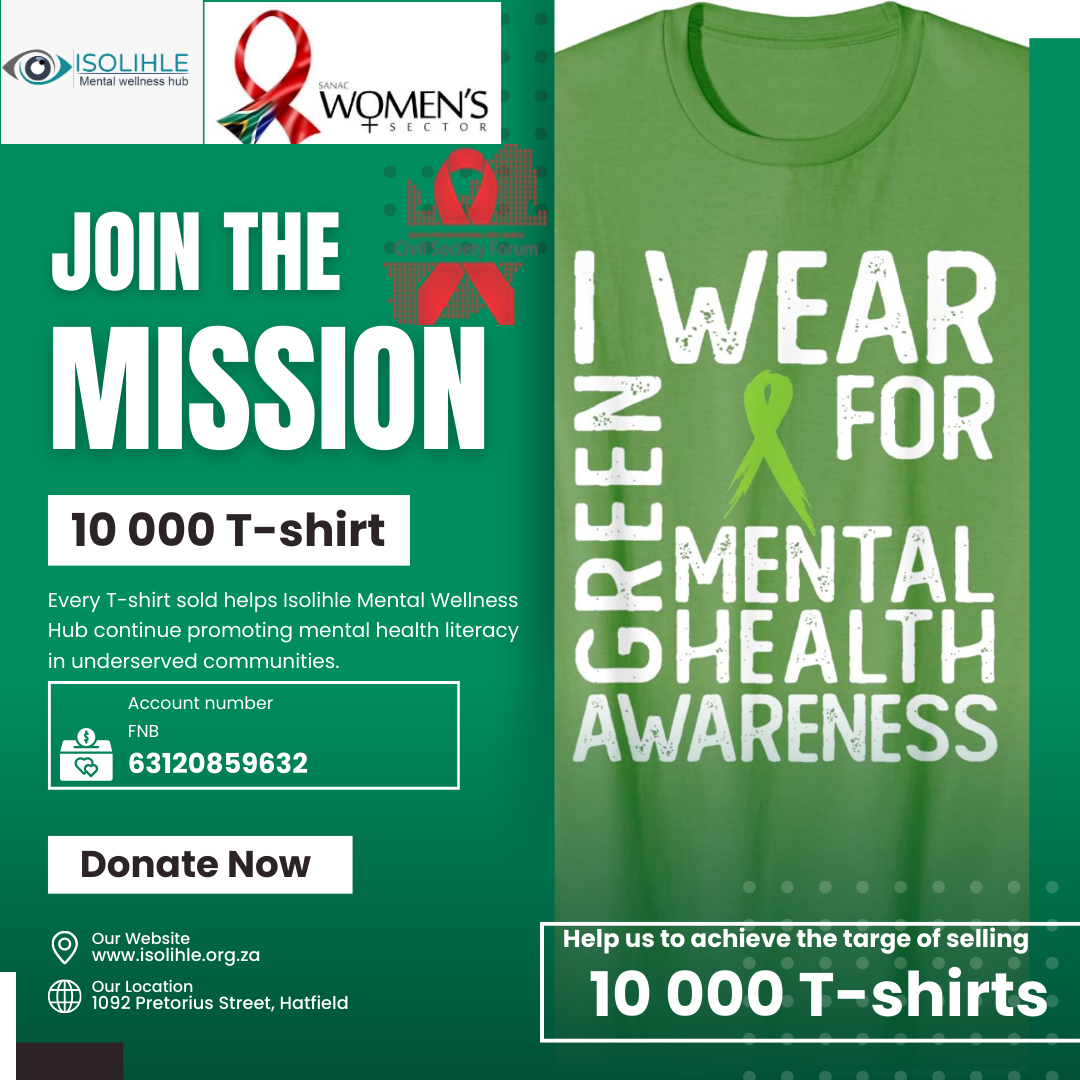 Flyer Mental Health T-shirt campaign