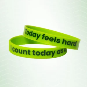 Mental health wrist band